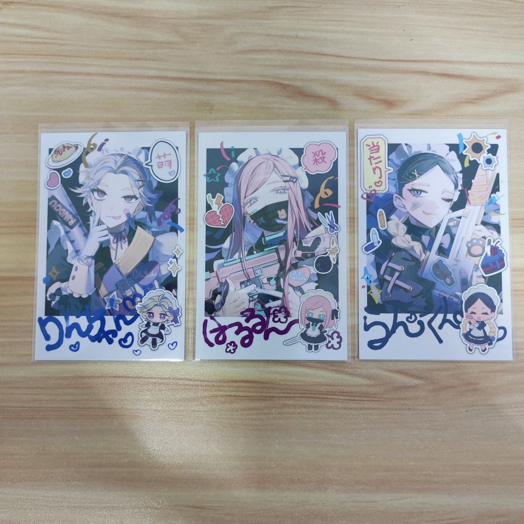 Tokyo Revengers Fanart Maid Filter Polaroid