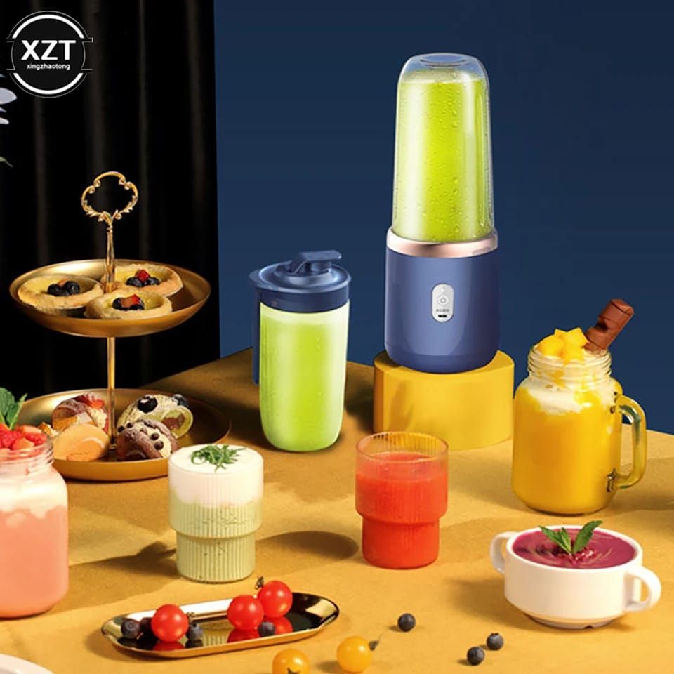 Rechargeable Portable Juicer with a Juice Cup