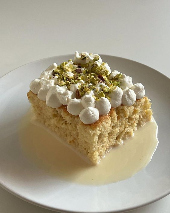 Tres Leches de Pistacho