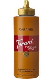 Torani caramel sauce 