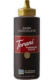 Torani dark chocolate sauce 