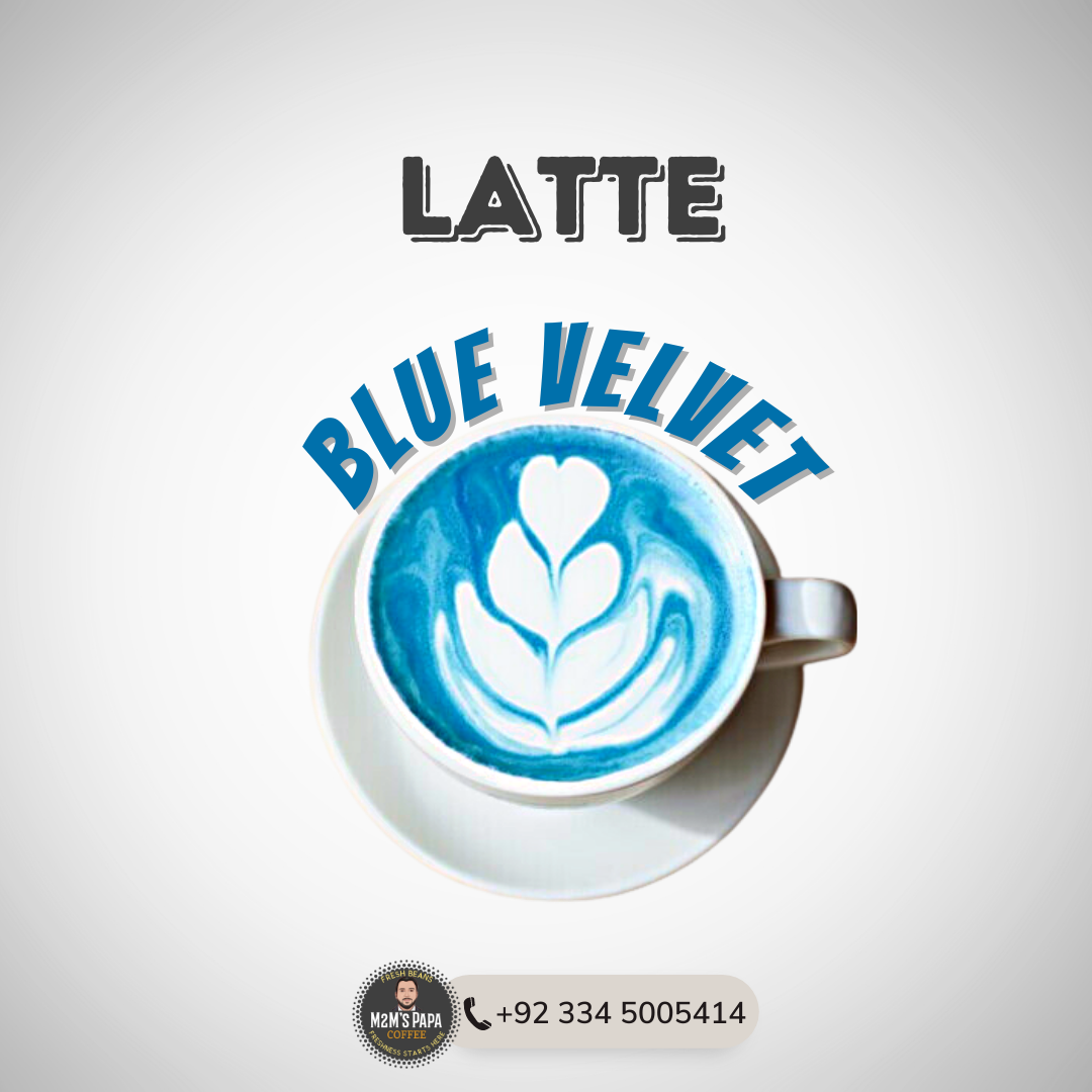 BLUE VELVET LATTE