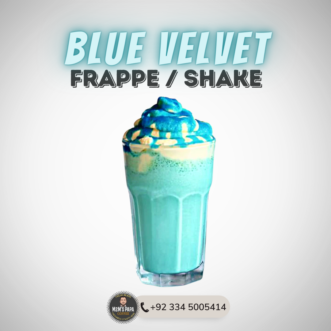 BLUE VELVET ICE CREAM SHAKE