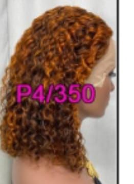 180 density Grade 12A , 13 x 4 bob wig 