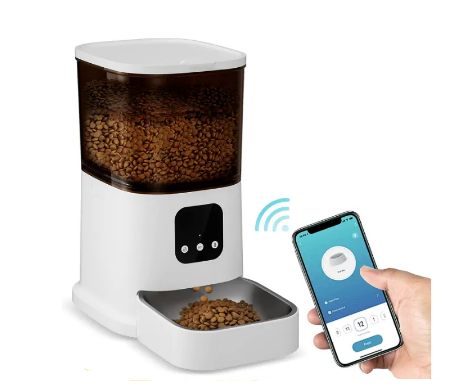 6L Smart Wifi Camera Automatic Pet Feeder For Cats and Dogs