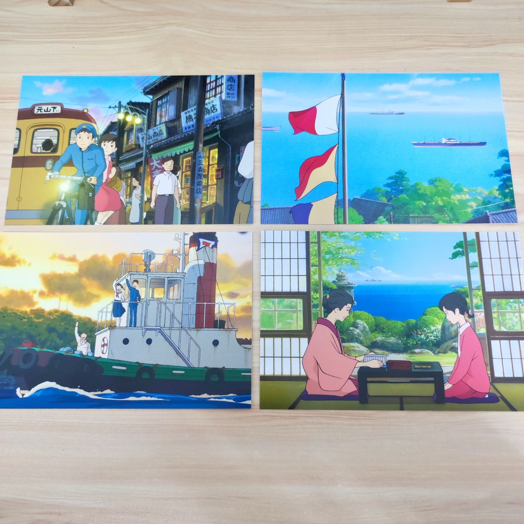 Ghibli Studio Official Postcard - From Up on Poppy Hill