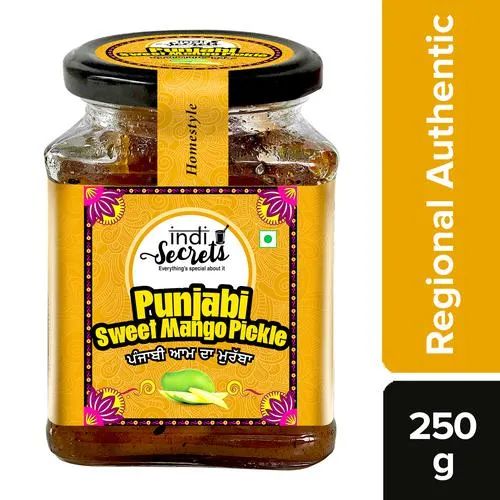 indiSecrets Punjabi Sweet Mango Pickle, 250 g