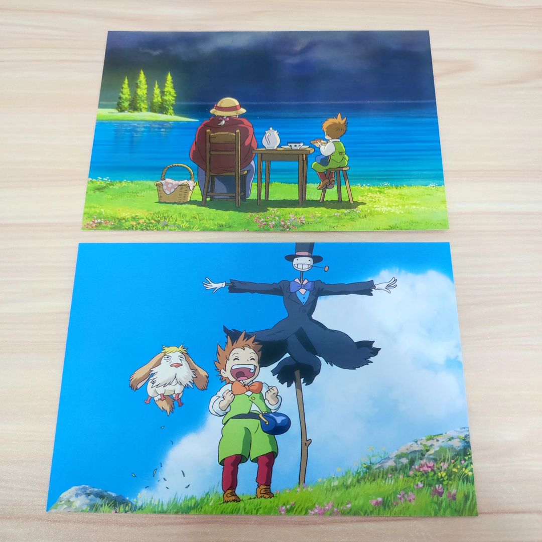Ghibli Studio Official Postcard - Howl's Moving Castle