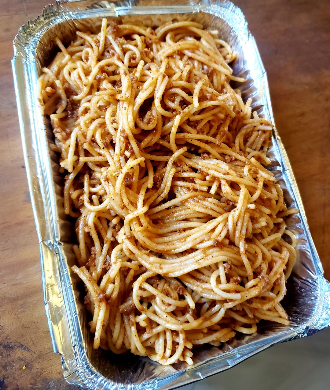 Noodles meat( Tambi za nyama)