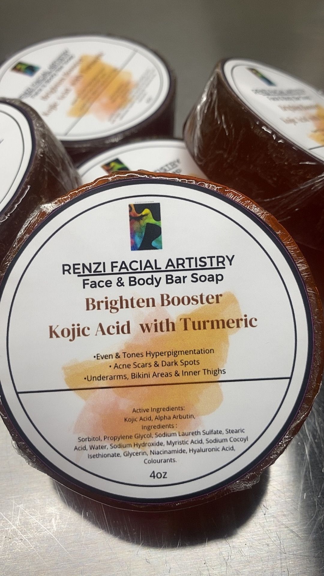 4oz Brighten Booster - Kojic with Turmeric 