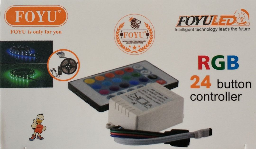 FOYU RGB LED Strip Remote Control Box Kit