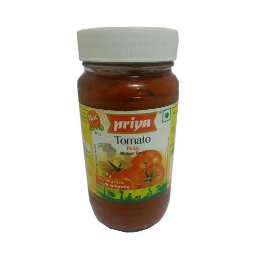 Priya Pickle - Tomato Without Garlic, 500 g 0