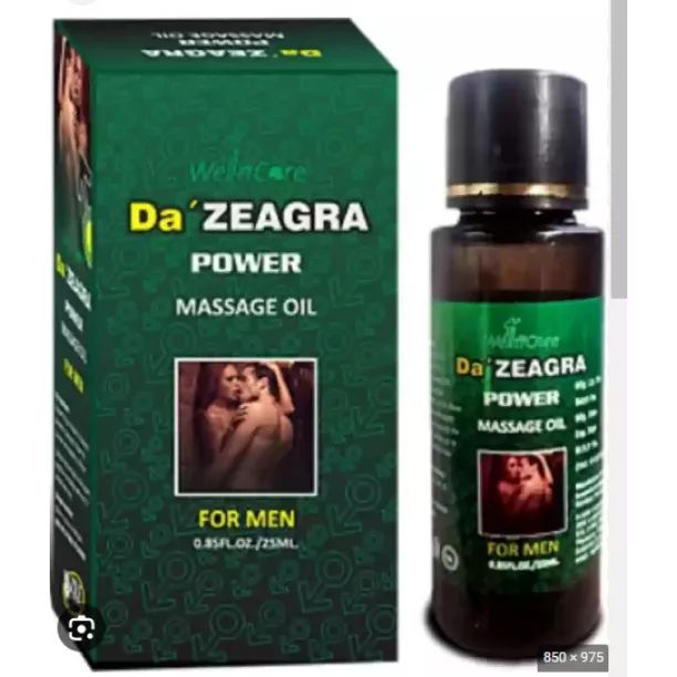 Da Zeagra Oil Power Massage Oil Extra Hard Herbal 25ml