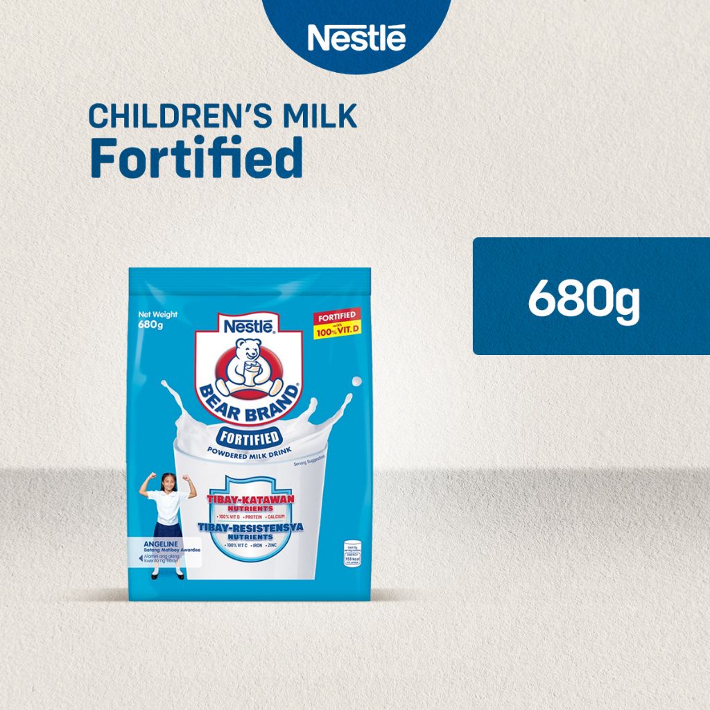 bear Brand Fortified Powdered Milk Drink 680g