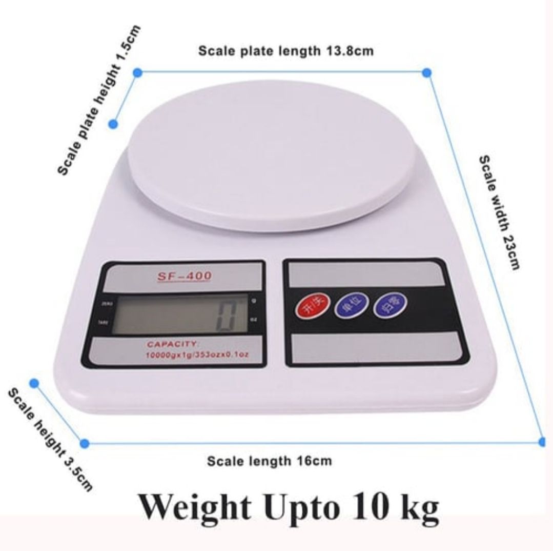 Digital Kitchen Scale SF-400 10KG /1g