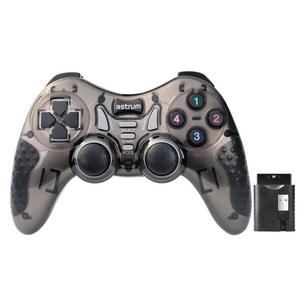 Astrum 5 in 1 Wireless Dual Shock Joystick Gamepad – GW520: Enhance your Gaming Experience