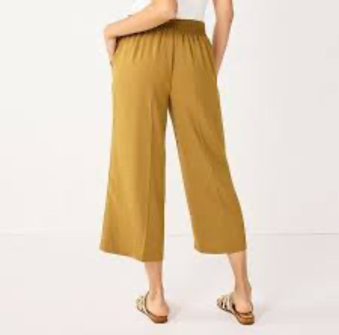 Nine West Pull-One Crop Soft Pants