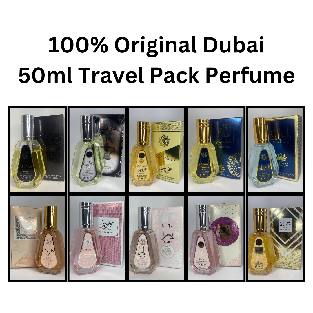 Perfume Travel Pack 50ml (Gred 100% Original Dubai)