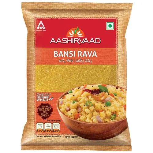 Aashirvaad Bansi Rava - Made From Durum Wheat, 1 kg