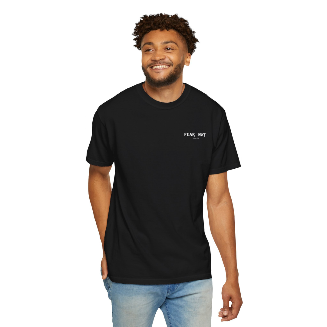 Fear Not Faith Over Fear Tee - Black