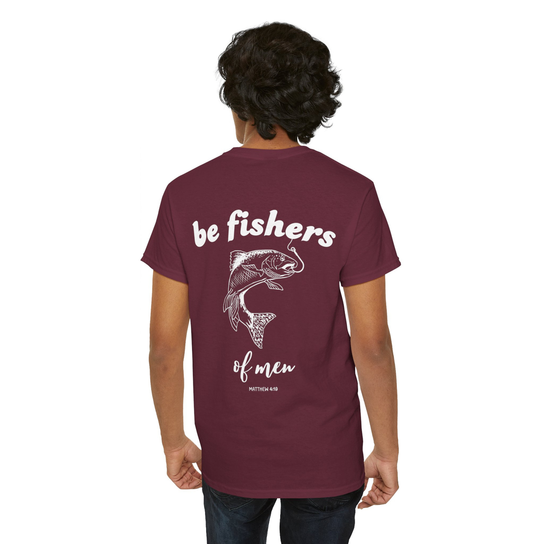 Be Fishers Of Men Tee - Maroon