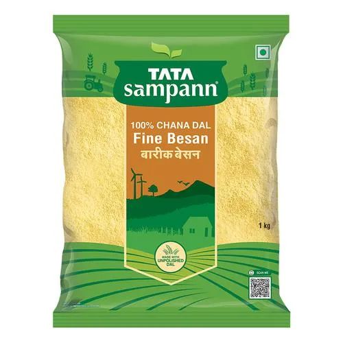 Tata Sampann Fine Besan/Kadale Hittu - 100% Chana Dal, 1 kg