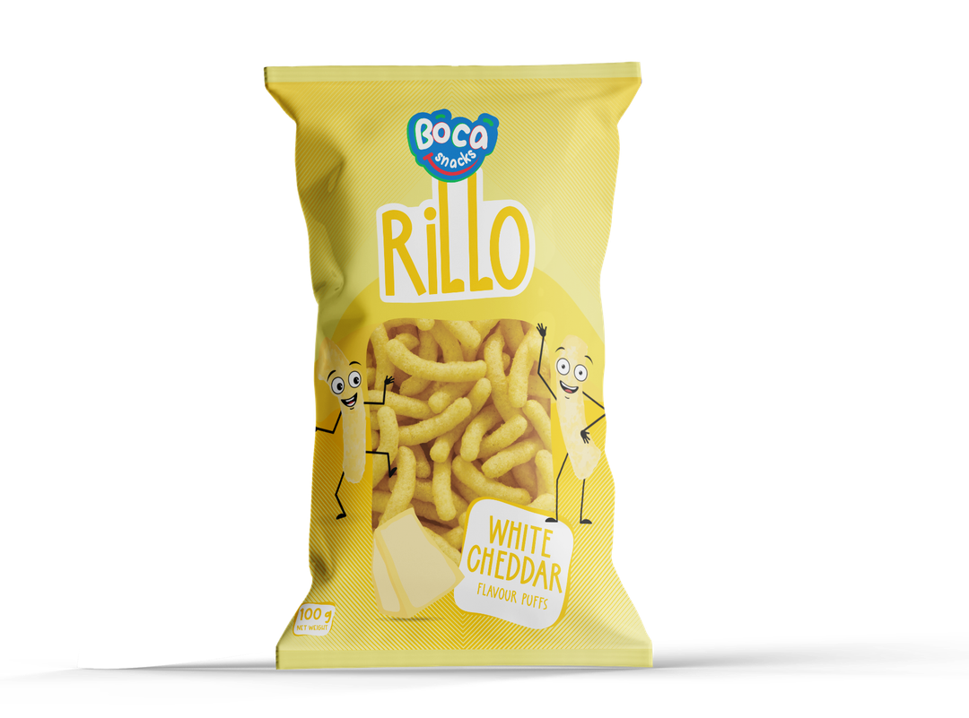 Boca Rillo White Cheddar 20x 100 gr 