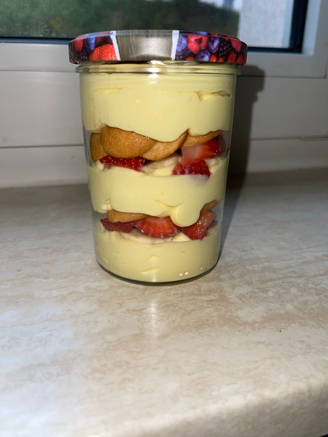 Strawberry Banana Pudding 