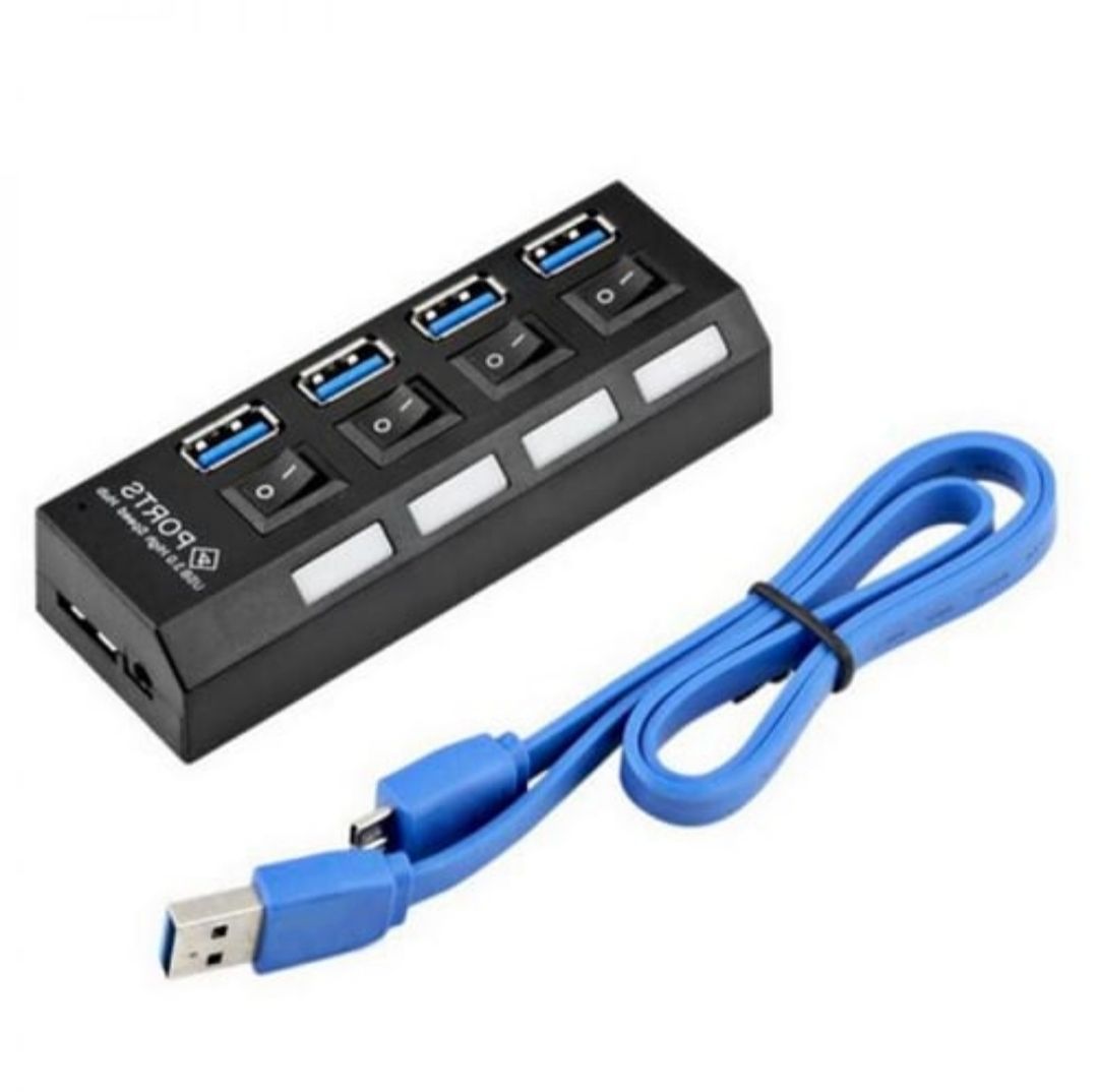 Hay-tech USB HUB 3.0 With Switch