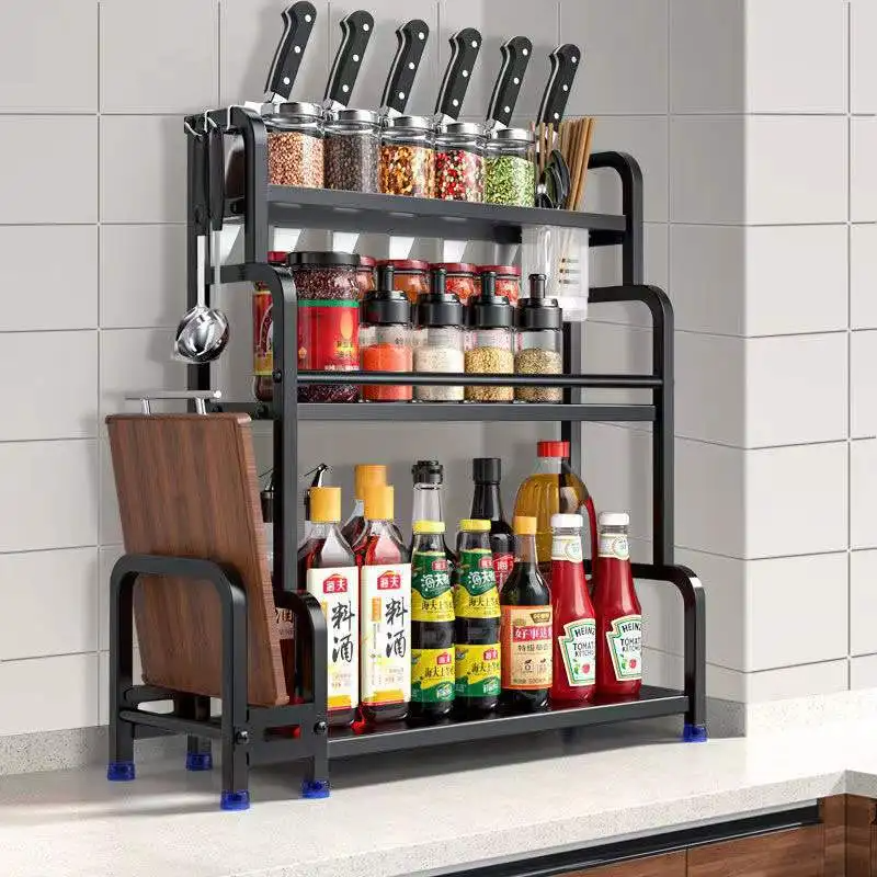 3 Tier CounterTop Spice Storage Rack 