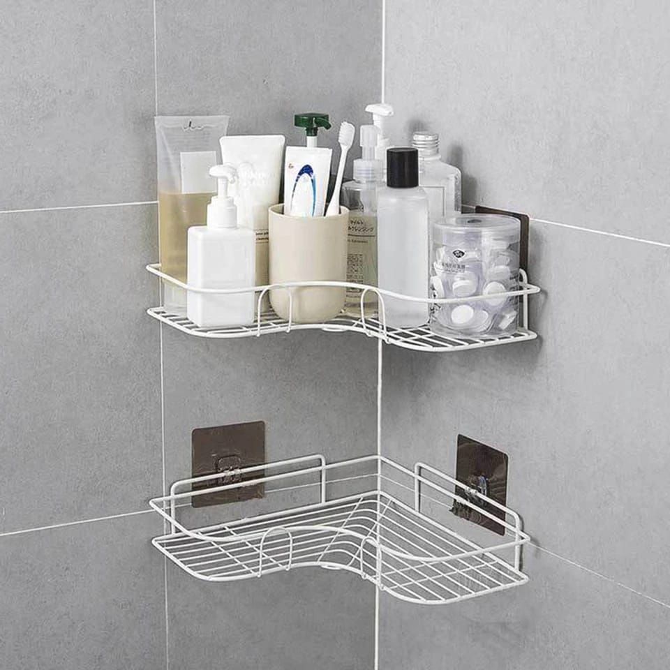Bathroom  Corner  Shelf