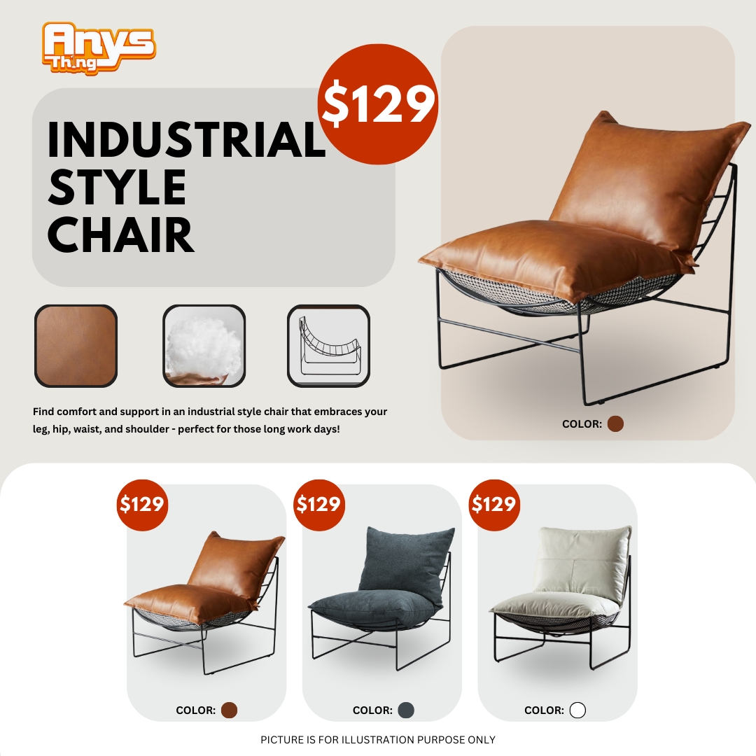 Industrial Style Chair