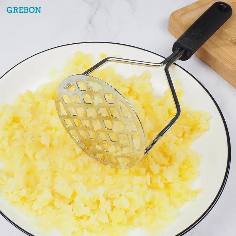 Stainless steel masher