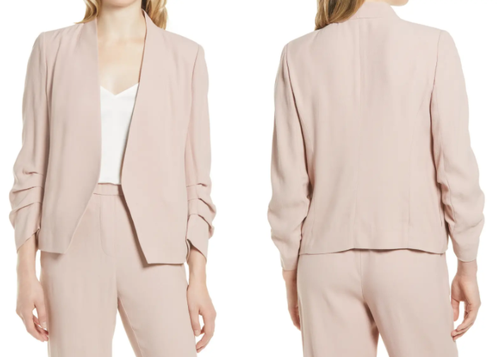 Dusty Pink Jacket Suit