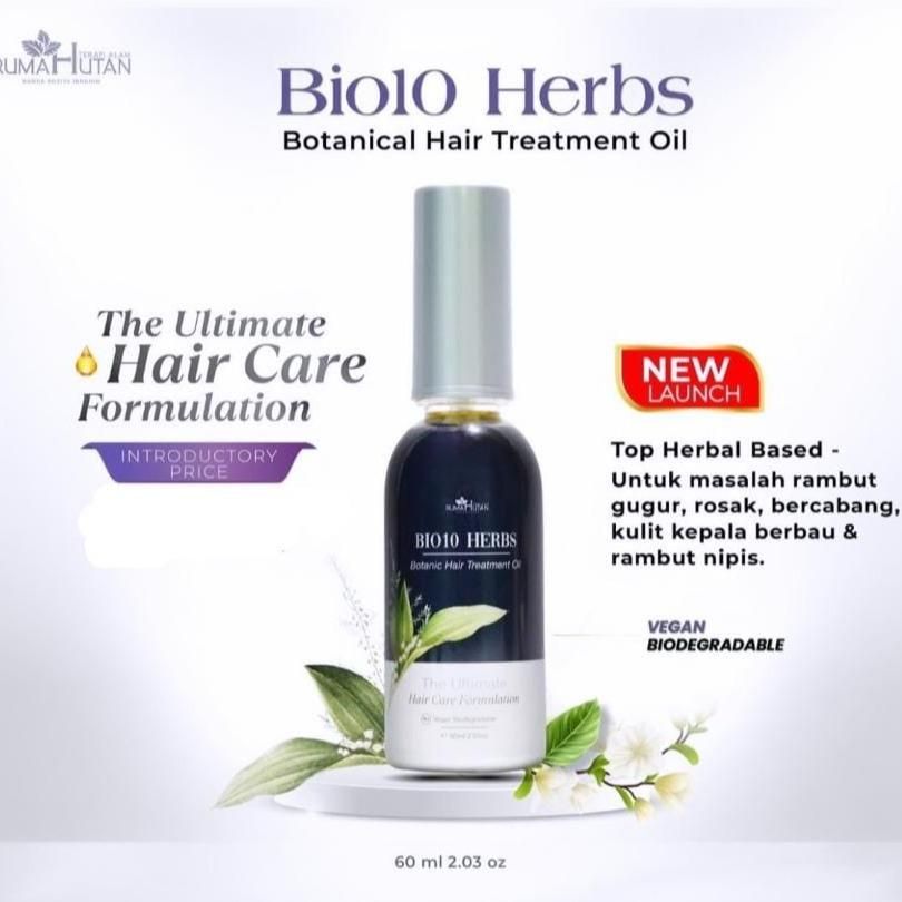 Bio 10 Herbs Hair Treatment Oil by JRM Bonda Rozita