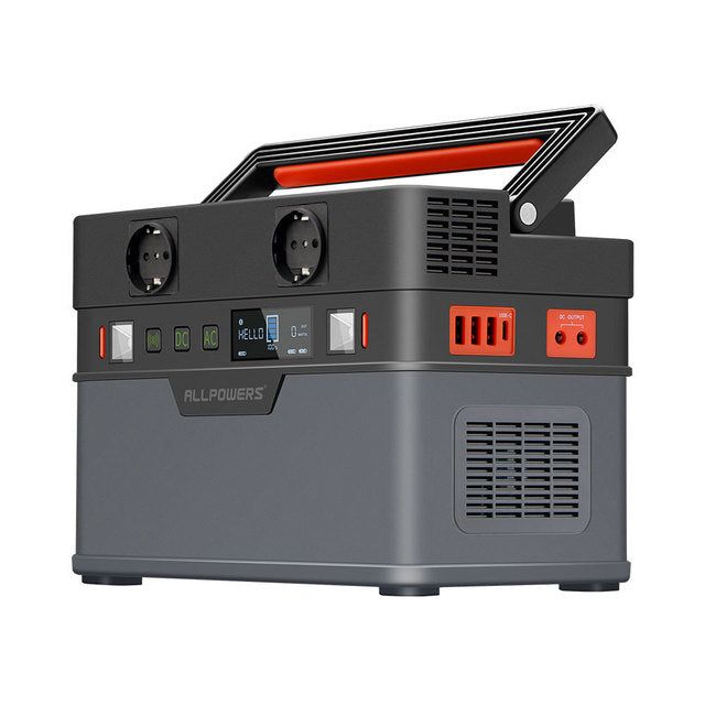 ALLPOWERS 700W Portable Generator – Reliable Power Source for Outdoor Activities and Emergencies