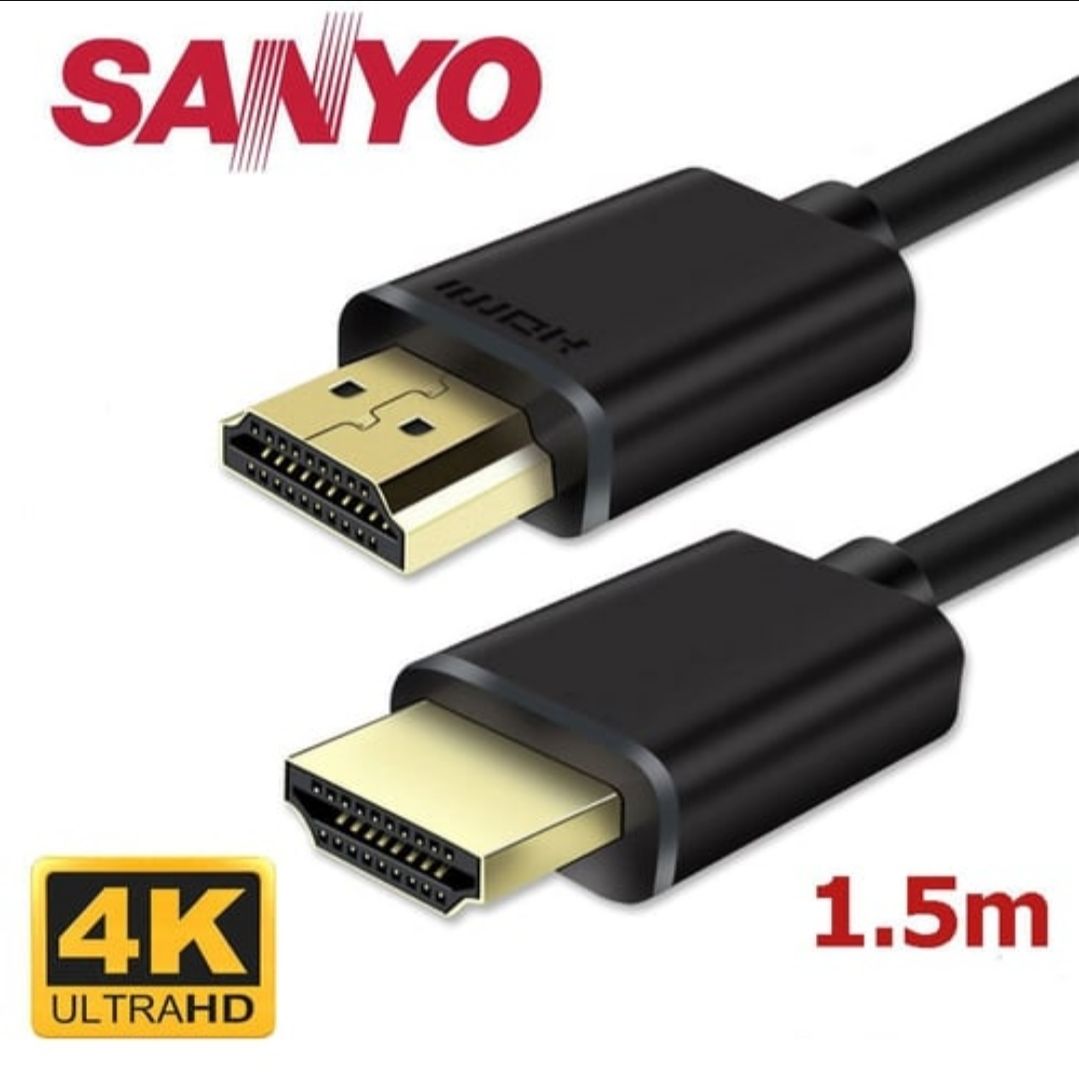 SANYO CB1-4K HDMI Cable 2.OV 24K