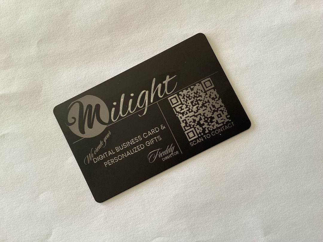 Digital Business Card (SCAN my QR CODE to see how it looks)