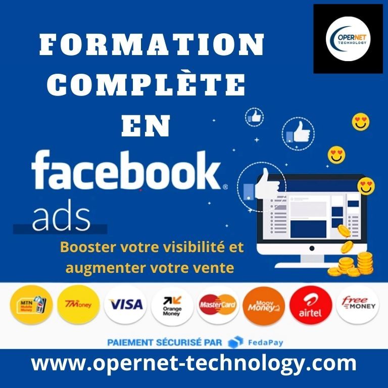 FORMATION COMPLÈTE EN FACEBOOK