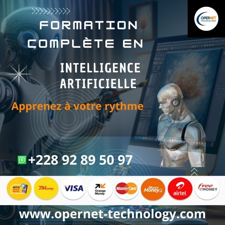 FORMATION EN INTELLIGENCE ARTIFICIELLE