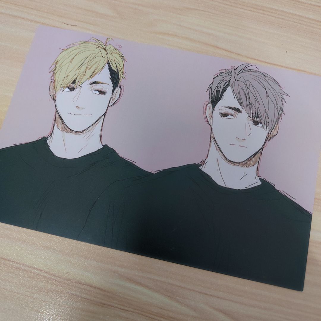 Haikyuu Fanart Postcard - Miya Twins