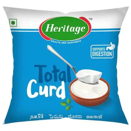 Heritage Total Curd 500 gms 