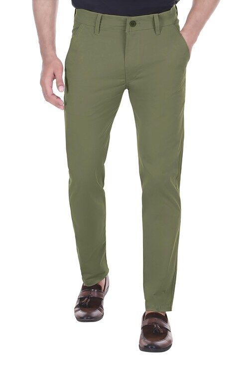 Cotton Chinos Pant - Khaki