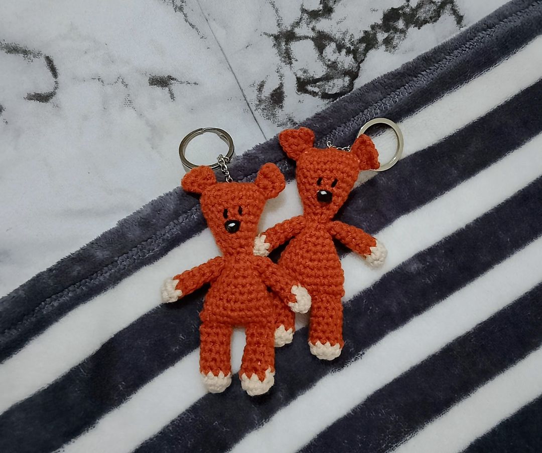 Teddy keychain