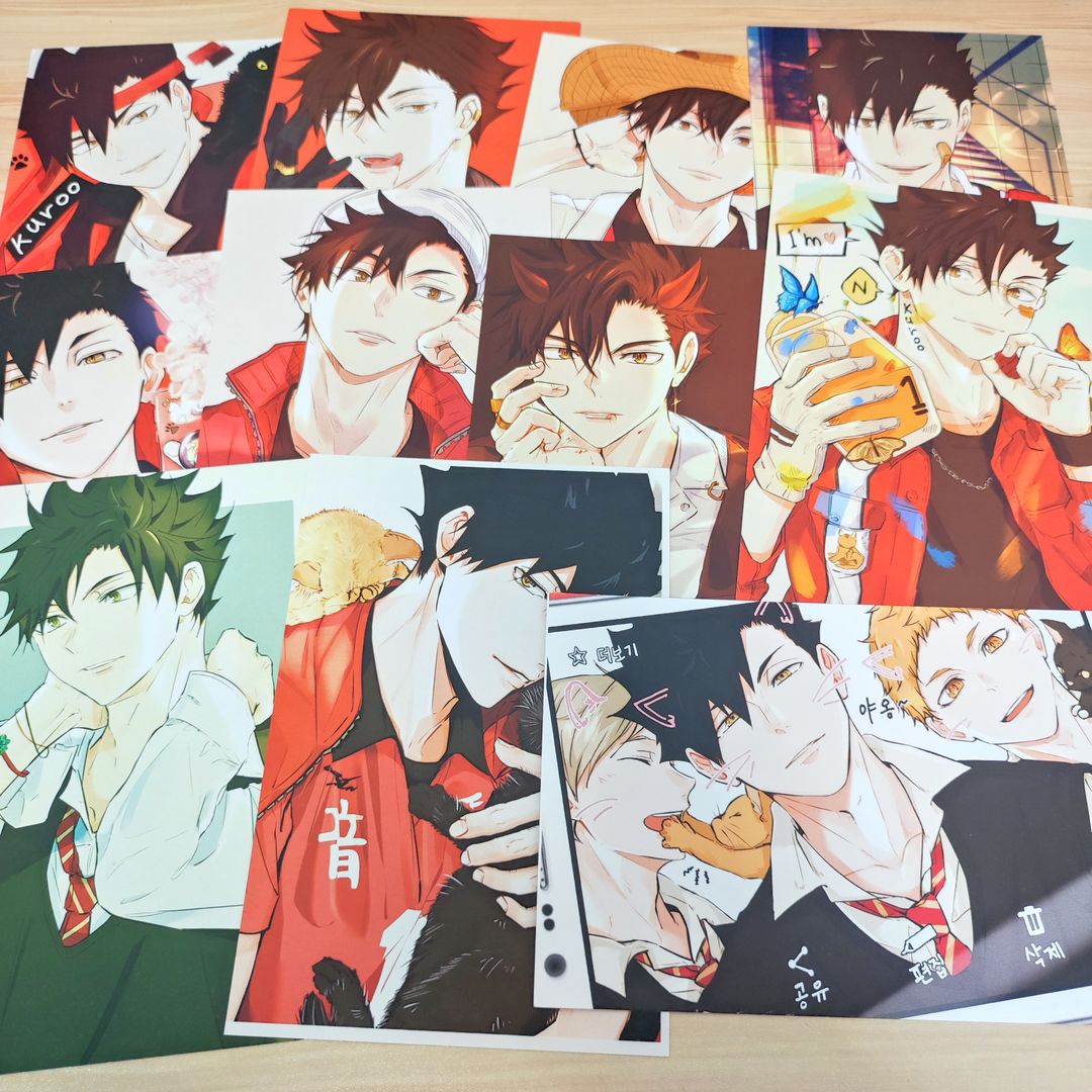 Haikyuu Fanart Postcard - Kuroo