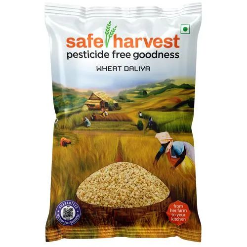 Safe Harvest Wheat Daliya - Pesticide Free, 500 g