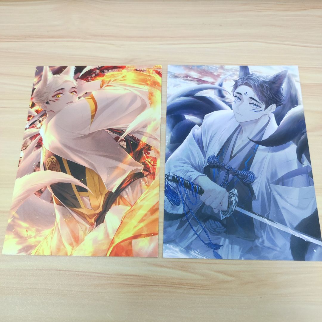 Haikyuu Fanart Postcard - Fox