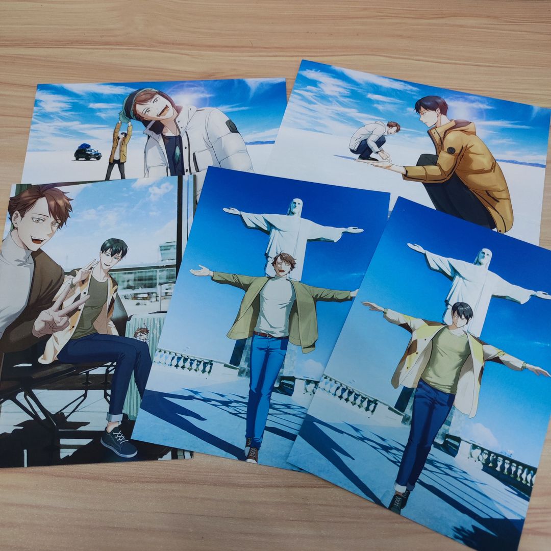 Haikyuu Fanart Postcard - Oikage