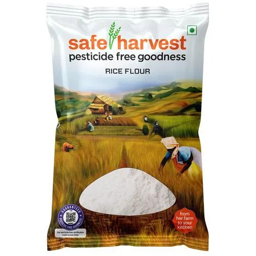 Safe Harvest Rice Flour/Akki Hittu - Pesticide Free, 1 kg