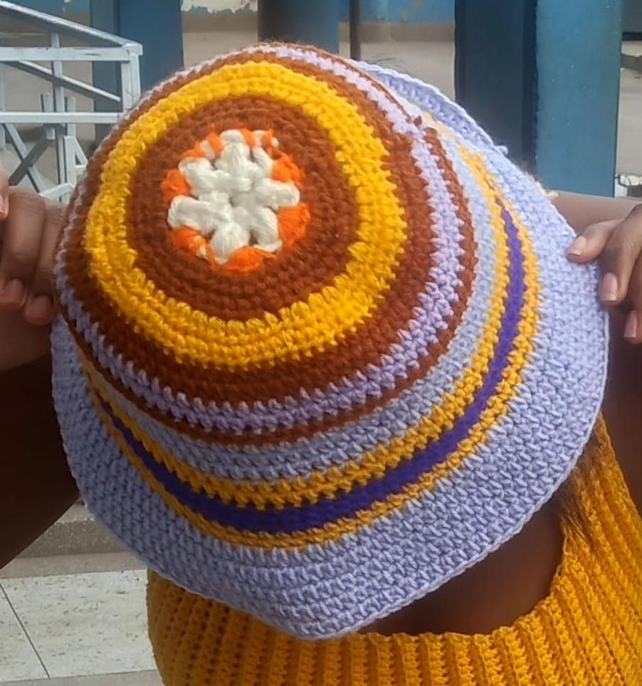 Crochet bucket hat 